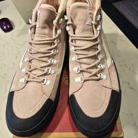 VANS SK8 HI DR MTE-2 DUSTY ROSE BLACK SIZE 10 Cold Weather Shoes BOOTS NEW - Picture 12 of 16